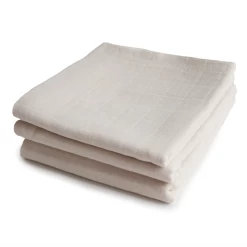 Mushie ORGANIC COTTON MUSLIN CLOTH -3 PACK 7 Mushie ORGANIC COTTON MUSLIN CLOTH -3 PACK -Babyproducten mushie organic cotton muslin cloth 3 pack 3