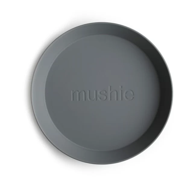 Mushie ROUND DINNERWARE PLATES, SET OF 2 2 Mushie ROUND DINNERWARE PLATES, SET OF 2 - Afbeelding 2