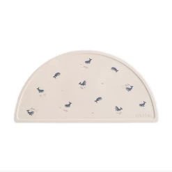 Mushie SILICONE PLACE MAT-WHALES
