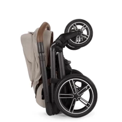 NUNA MIXX NEXT STROLLER IN HAZELWOOD WITH RING ADAPTERS AND MAGNETIC BUCKLE -Babyproducten nuna baby nuna mixx next stroller in hazelwood wit 4