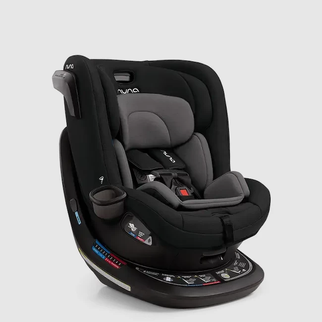 NUNA REVV ROTATING CONVERTIBLE CAR SEAT - THE NEW 360 SEAT IN CAVIAR 1 NUNA REVV ROTATING CONVERTIBLE CAR SEAT - THE NEW 360 SEAT IN CAVIAR