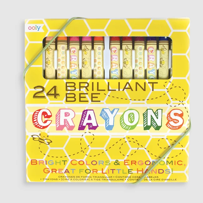 Ooly BRILLIANT BEE CRAYONS 1 Ooly BRILLIANT BEE CRAYONS
