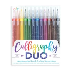 Ooly CALLIGRAPHY DUO CHISEL AND BRUSH TIP MARKERS