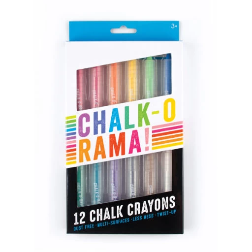 Ooly CHALK-O-RAMA DUSTLESS CHALK STICKS 1 Ooly CHALK-O-RAMA DUSTLESS CHALK STICKS