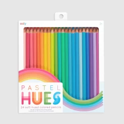 Ooly PASTEL HUES COLORED PENCILS - SET OF 24