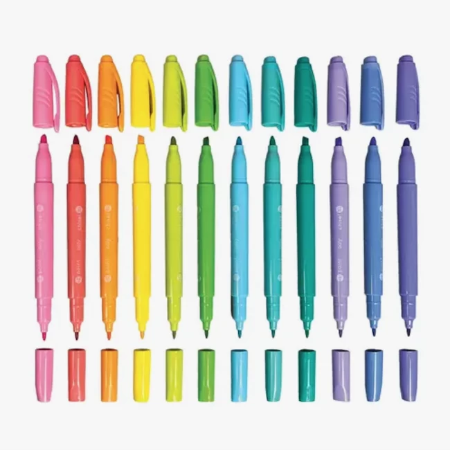 Ooly PASTEL HUES MARKER SET OF 12 2 Ooly PASTEL HUES MARKER SET OF 12 - Afbeelding 2