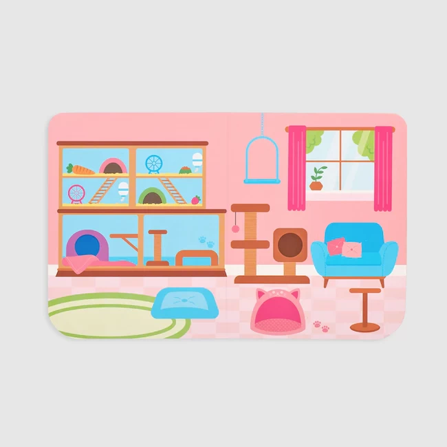 Ooly PLAY AGAIN! MINI ACTIVITY KIT - PET PLAYLAND 2 Ooly PLAY AGAIN! MINI ACTIVITY KIT - PET PLAYLAND - Afbeelding 2