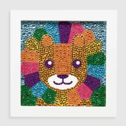 Ooly RAZZLE DAZZLE DIY GEM ART KIT : LIL' LION 7 Ooly RAZZLE DAZZLE DIY GEM ART KIT : LIL' LION -Babyproducten ooly razzle dazzle diy gem art kit lil lion 3