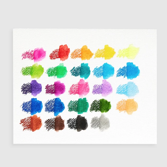 Ooly SMOOTH STIX WATERCOLOR GEL CRAYONS - SET OF 24 2 Ooly SMOOTH STIX WATERCOLOR GEL CRAYONS - SET OF 24 - Afbeelding 2