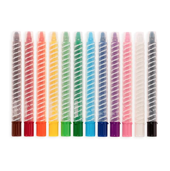 Ooly TWISTY STIX OIL PASTELS - SET OF 12 2 Ooly TWISTY STIX OIL PASTELS - SET OF 12 - Afbeelding 2