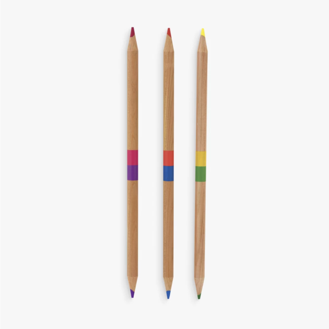 Ooly TWO OF A KIND DOUBLE ENDED COLORED PENCILS 2 Ooly TWO OF A KIND DOUBLE ENDED COLORED PENCILS - Afbeelding 2