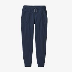 Patagonia KIDS MICRO D FLEECE JOGGERS IN NEW NAVY