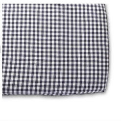 CHECKMATE CRIB SHEET IN INK BLUE