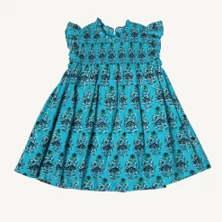 GIRLS STEVIE DRESS IN AZURE