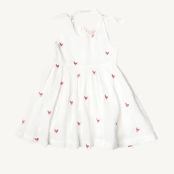 TAYLOR DRESS - PINK CHICKENS