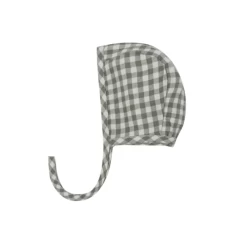BABY BONNET | SEA GREEN GINGHAM