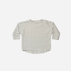 LONG SLEEVE TEE | PISTACHIO STRIPE