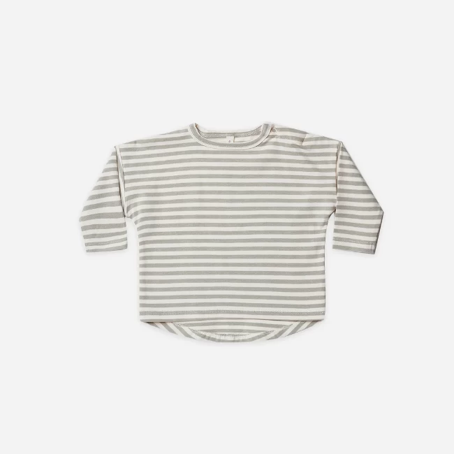 LONG SLEEVE TEE | PISTACHIO STRIPE 1 LONG SLEEVE TEE | PISTACHIO STRIPE