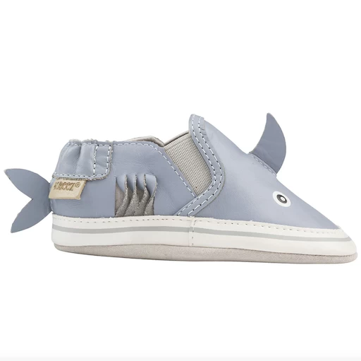 ROBEEZ SEBASTIAN SHARK SOFT SOLE SHOE 2 ROBEEZ SEBASTIAN SHARK SOFT SOLE SHOE - Afbeelding 2