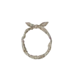 BABY BOW HEADBAND IN GARDEN