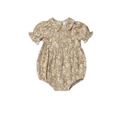 GRACIE ROMPER || GOLDEN DITSY