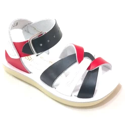 SALT WATER RED WHITE & BLUE SWIMMER SANDAL