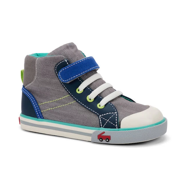 DANE IN GRAY DENIM/BLUE SNEAKER 1 DANE IN GRAY DENIM/BLUE SNEAKER