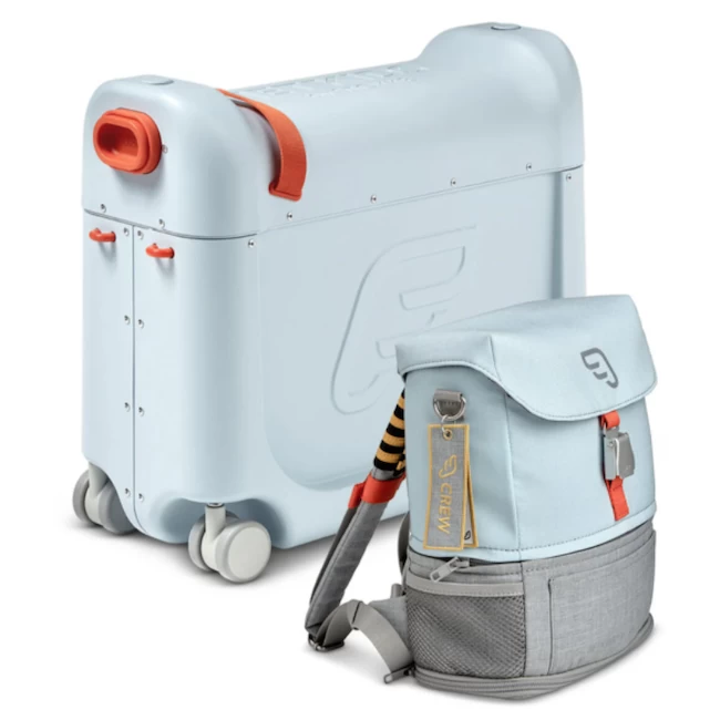 Stokke JETKIDS TRAVEL BUNDLE - BLUE WITH BLUE CREWPACK 1 Stokke JETKIDS TRAVEL BUNDLE - BLUE WITH BLUE CREWPACK