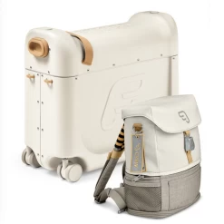 Stokke JETKIDS TRAVEL BUNDLE - WHITE WITH WHITE CREWPACK