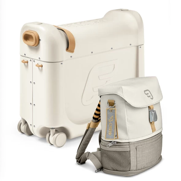 Stokke JETKIDS TRAVEL BUNDLE - WHITE WITH WHITE CREWPACK 1 Stokke JETKIDS TRAVEL BUNDLE - WHITE WITH WHITE CREWPACK