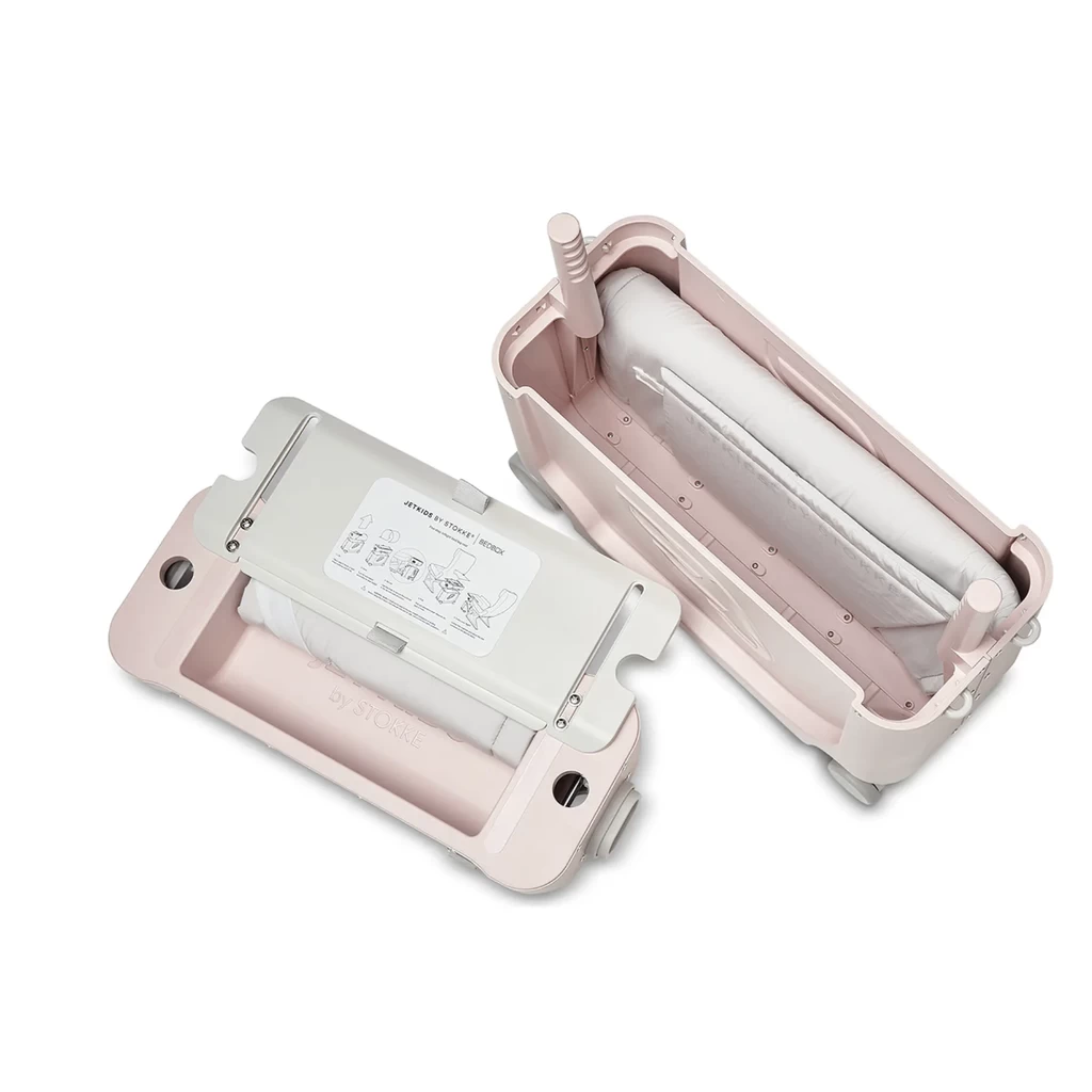 JETKIDS V3 BY STOKKE 19-INCH RIDE-ON CARRY-ON SUITCASE- PINK 2 JETKIDS V3 BY STOKKE 19-INCH RIDE-ON CARRY-ON SUITCASE- PINK - Afbeelding 2