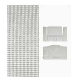 Stokke TRIPP TRAPP HIGH CHAIR COMPLETE NATURAL WITH NORDIC GREY CUSHION AND TRAY 5 Stokke TRIPP TRAPP HIGH CHAIR COMPLETE NATURAL WITH NORDIC GREY CUSHION AND TRAY -Babyproducten stokke tripp trapp high chair complete natural wit 2