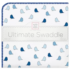 JEWEL TONE LITTLE CHICKIES ULTIMATE RECEIVING BLANKET