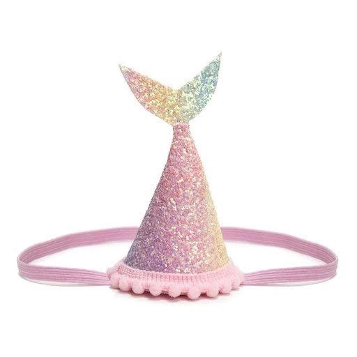 SWEET WINK MERMAID TAIL PARTY HAT 4 SWEET WINK MERMAID TAIL PARTY HAT - Afbeelding 4