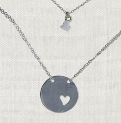 PIECE OF MY HEART 18” NECKLACE