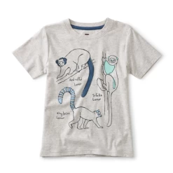 LEMUR PARTY GRAPHIC TEE