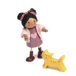 Tender Leaf Toys MRS. FORRESTER AND THE BABY -Babyproducten tender leaf toys ayana and her cat