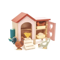 Tender Leaf Toys MRS. FORRESTER AND THE BABY -Babyproducten tender leaf toys chicken coop