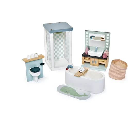 Tender Leaf Toys DOVETAIL BATHROOM SET 1 Tender Leaf Toys DOVETAIL BATHROOM SET