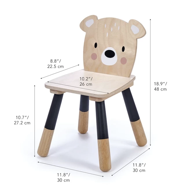 Tender Leaf Toys FOREST TABLE AND CHAIRS 2 Tender Leaf Toys FOREST TABLE AND CHAIRS - Afbeelding 2