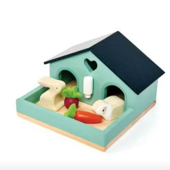 Tender Leaf Toys MRS. FORRESTER AND THE BABY -Babyproducten tender leaf toys pet rabbit set