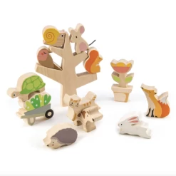 Tender Leaf Toys ROCKING BABY BIRDS -Babyproducten tender leaf toys stacking gardening friends