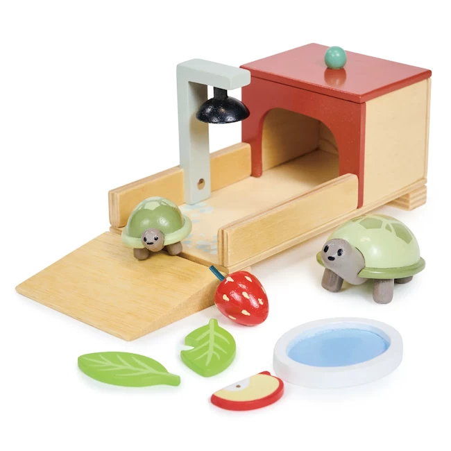 Tender Leaf Toys TORTOISE PET SET 1 Tender Leaf Toys TORTOISE PET SET