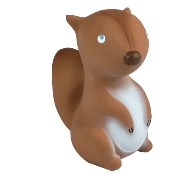 Tikiri ARCTIC SQUIRREL ORGANIC RUBBER TEETHER,RATTLE AND BATH TOY 2 Tikiri ARCTIC SQUIRREL ORGANIC RUBBER TEETHER,RATTLE AND BATH TOY - Afbeelding 2
