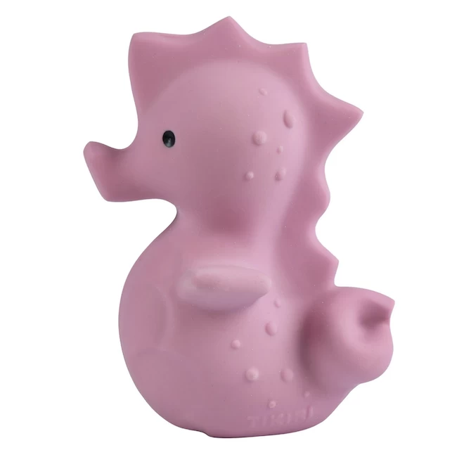 Tikiri SEA HORSE ORGANIC NATURAL RUBBER RATTLE, TEETHER & BATH TOY 1 Tikiri SEA HORSE ORGANIC NATURAL RUBBER RATTLE, TEETHER & BATH TOY