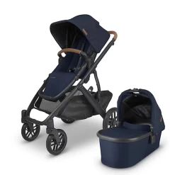 UPPABABY VISTA V2 STROLLER - NOA (NAVY/CARBON/SADDLE LEATHER)
