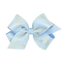 MEDIUM GOLD DOT GROSGRAIN BOW -Babyproducten wee ones medium gold dot grosgrain bow 2