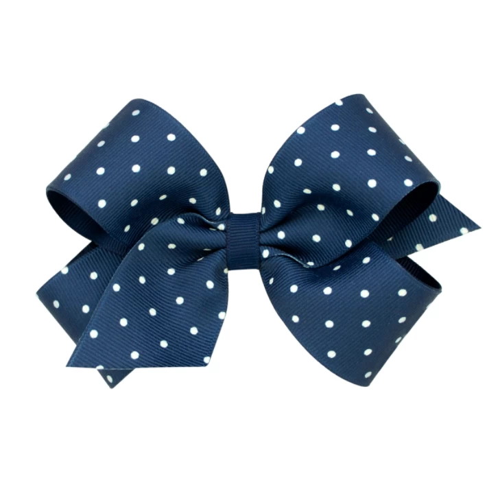 MEDIUM TINY DOT GROSGRAIN OVRLY BOW 3 MEDIUM TINY DOT GROSGRAIN OVRLY BOW - Afbeelding 3