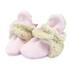 ZUTANO COZIE BABY FLEECE FURRY LINED BOOTIE