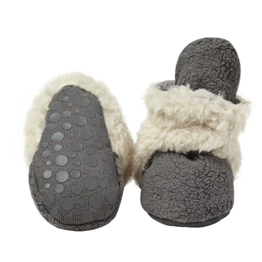 ZUTANO COZIE FURRY GRIPPER BABY BOOTIE 1 ZUTANO COZIE FURRY GRIPPER BABY BOOTIE